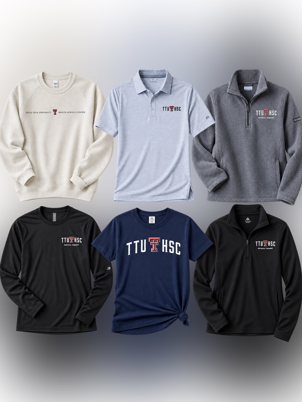 TTU HSC Physical Therapy Tops